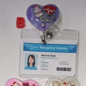 Nurse ID badges & Travel agents badge holders